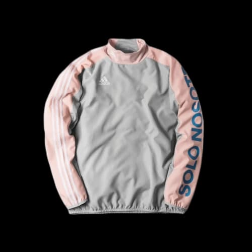 Kith adidas Soccer Flamingos Piste Warm Up LS Tee Grey