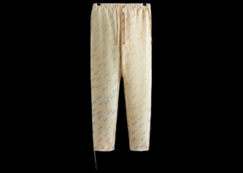 Kith Advisory Board Crystals Rainbow Print Sweatpant Cream