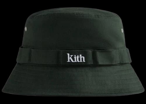 Kith Canvas Serif Bucket Hat Stadium