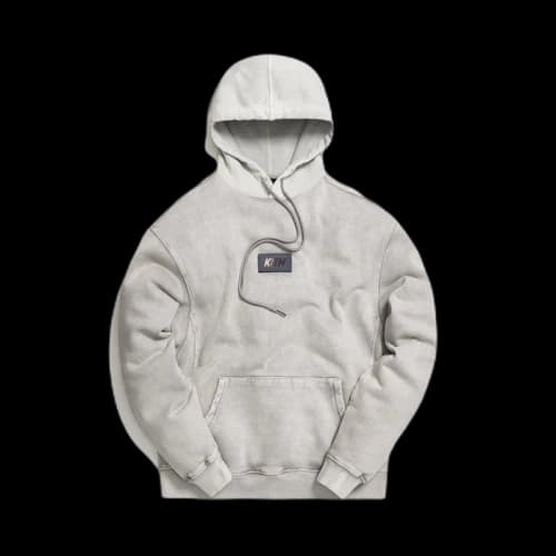Kith Color Blocked Crystal Wash Williams Hoodie Pavement