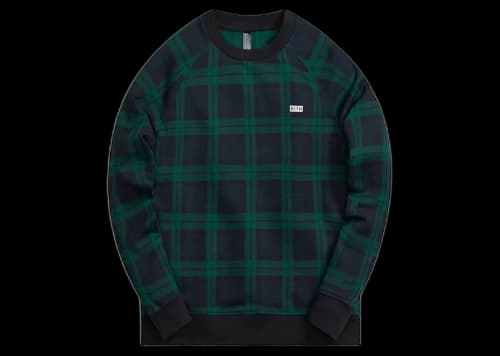 Kith for adidas Terrex Crewneck Blackwatch Plaid