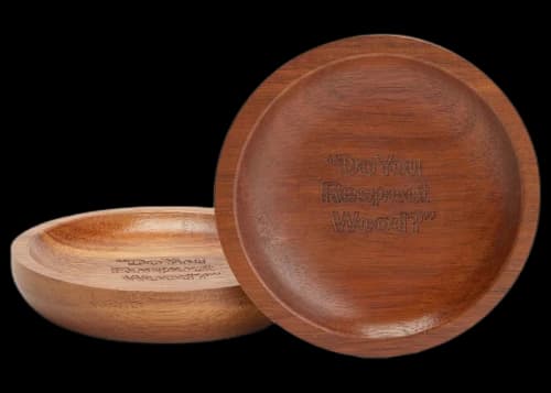 Kith for Curb Your Enthusiasm Wooden Coaster Set Natural