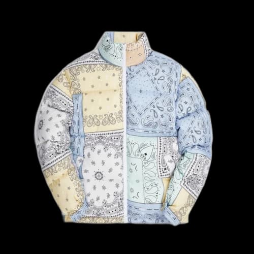 Kith for Lucky Charms Bandana Puffer Pastel/Multi