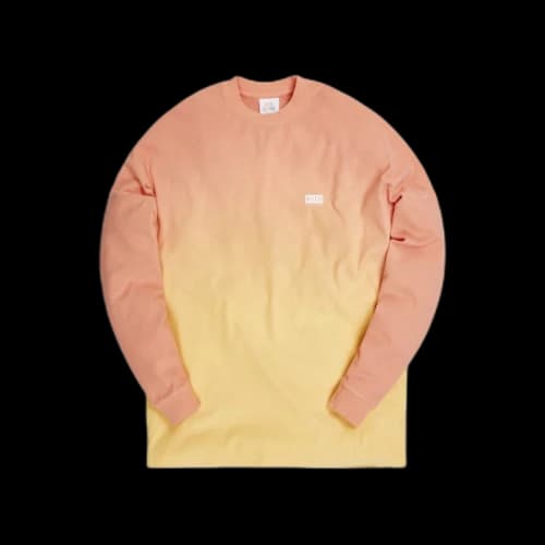 Kith for Lucky Charms Dip Dye L/S Tee Orange/Yellow