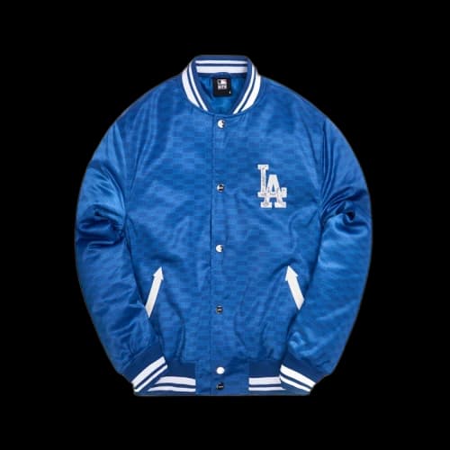 Kith For Major League Baseball Los Angeles Dodgers Bomber Royal Blue