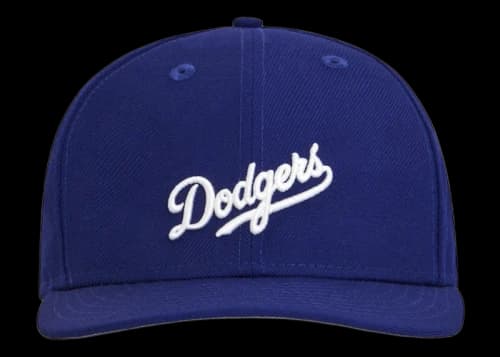 Kith For Major League Baseball Los Angeles Dodgers Script Cap Royal Blue