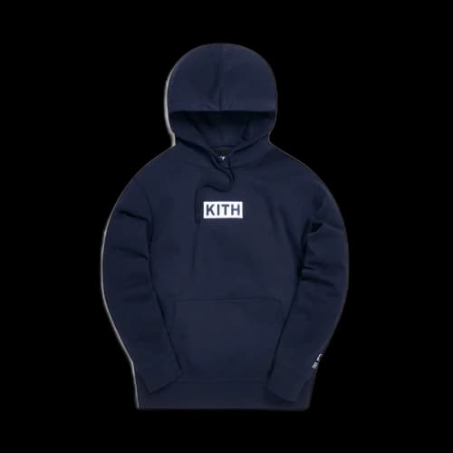 Kith For Major League Baseball New York Yankees Classic Logo Hoodie Navy