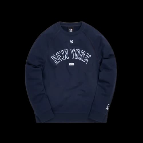 Kith For Major League Baseball New York Yankees Crewneck Navy