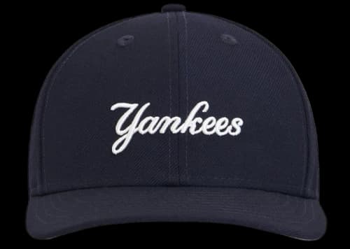 Kith For Major League Baseball New York Yankees Script Cap Navy