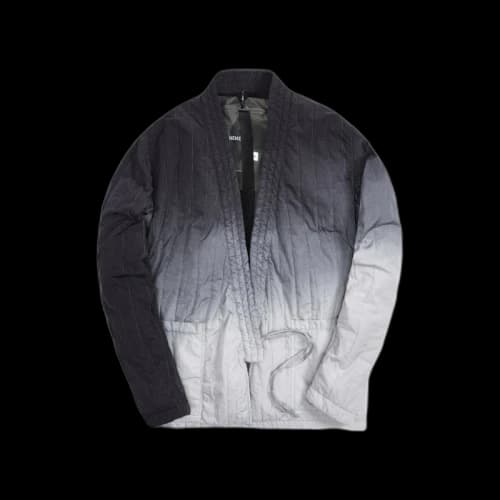 Kith for Nemen Aiko Kimono Iron Grey Dip Dye