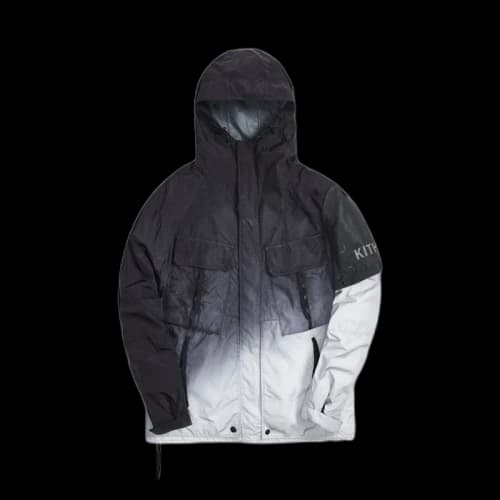 Kith for Nemen Dare 3L Dip Dye Jacket Iron Grey Dip Dye