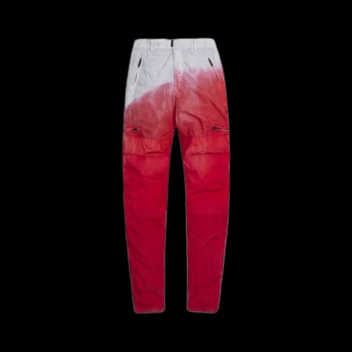 Kith for Nemen Flycat Jet Pant Samba Red Dip Dye
