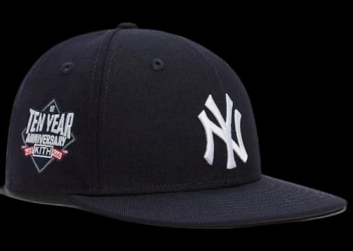 Kith for New Era New York Yankees 10 Year Anniversary Low Profile 59Fifty Fitted Hat Saddle
