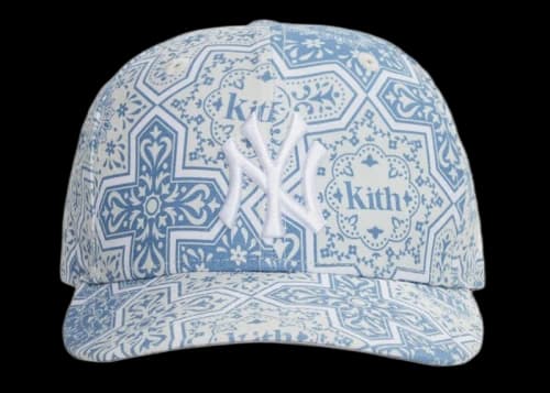 Kith for New Era & New York Yankees Moroccan Tile Low Crown Cap Canvas/Multi