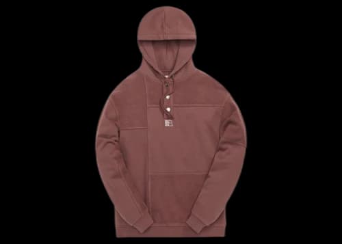 Kith for Russell Athletic Reverse Patchwork Williams IV Hoodie Rogue