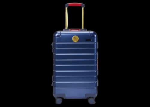Kith for Team USA & Away Aluminum Bigger Carry-On Luggage Navy