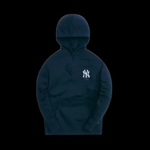 Kith For The New York Yankees Williams III Hoodie Navy