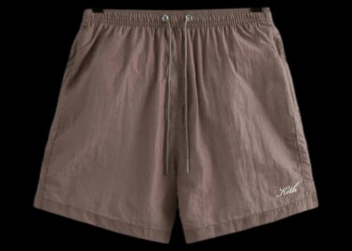 Kith Garment Washed Nylon Active Swim Short Morganite