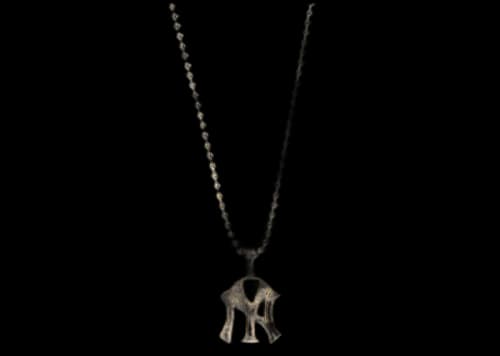 Kith Greg Yuna for New York Yankees Pendant Necklace Gold