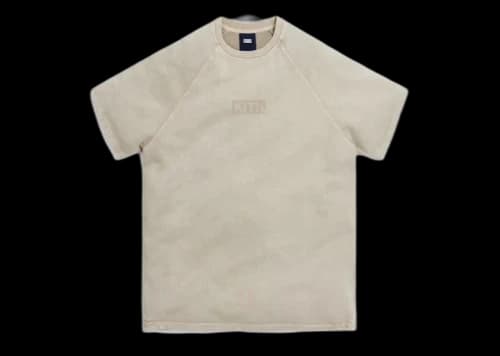 Kith Howard Crystal Wash Baby Terry Shirt White Pepper