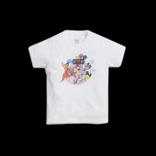 Kith Kids x Looney Tunes Tee White