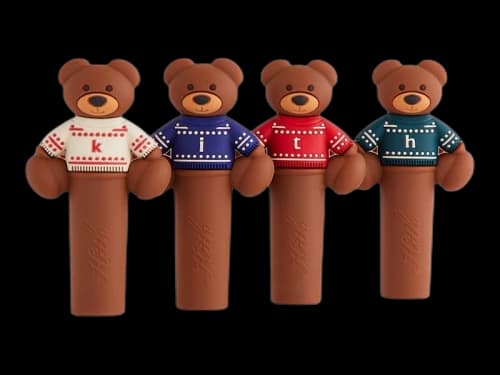 Kith Kithmas Bear Wine Stopper (Set of 4) Multicolor