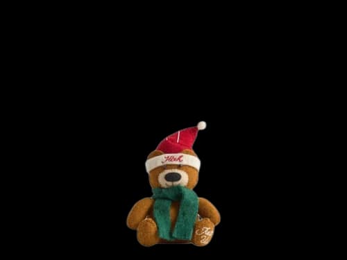 Kith Kithmas Craftspring Teddy Bear Ornament Multicolor