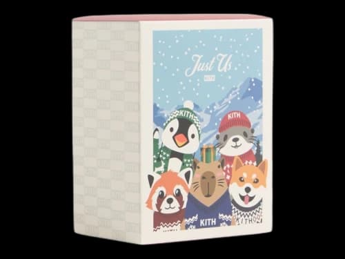 Kith Kithmas Resin Keycharm Single Blind Box Multicolor
