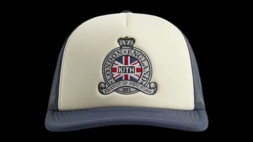 Kith London Two Tone Poly Foam Nolan Trucker Hat Nocturnal