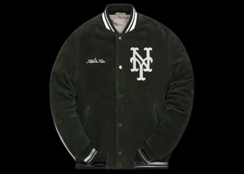 Kith MLB for New York Mets Suede Bomber Jacket Stadium