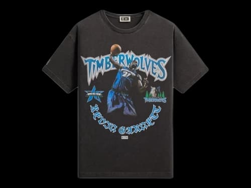 Kith NBA All-Star Minnesota Timberwolves Kevin Garnett Vintage Tee Black