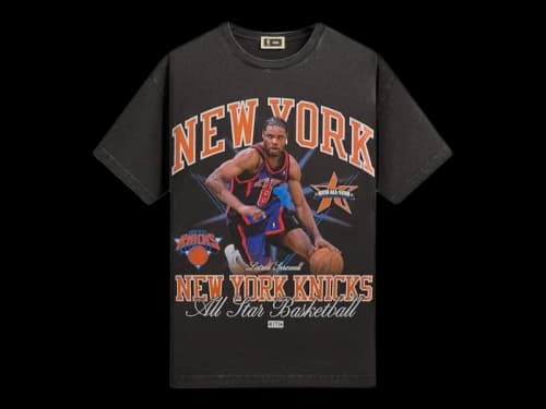 Kith NBA All-Star New York Knicks Latrell Sprewell Vintage Tee Black