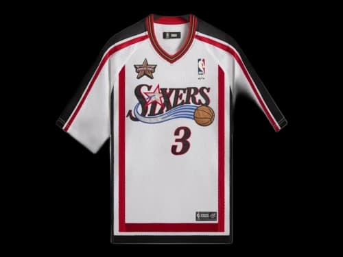 Kith NBA All-Star Philadelphia 76ers Leon Jersey White