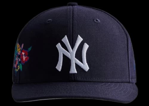 Kith & New Era for New York Yankees Floral Low Profile Fitted Hat Nocturnal