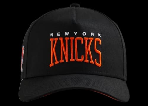 Kith New Era for the New York Knicks Cotton 9FORTY A-Frame Snapback Black