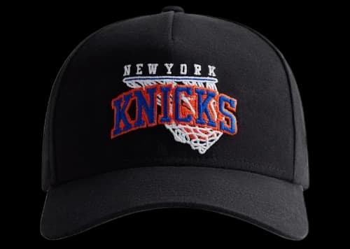 Kith New Era New York Knicks Stack 9Forty Snapback Black