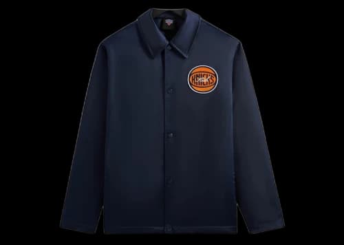 Kith New York Knicks Wool Collared Coaches Jacket Nocturnal