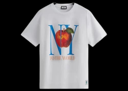 Kith New York to the World Vintage Tee White