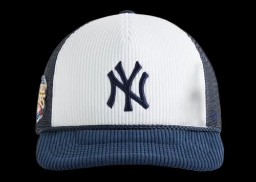 Kith New York Yankees Corduroy Trucker Hat Nocturnal
