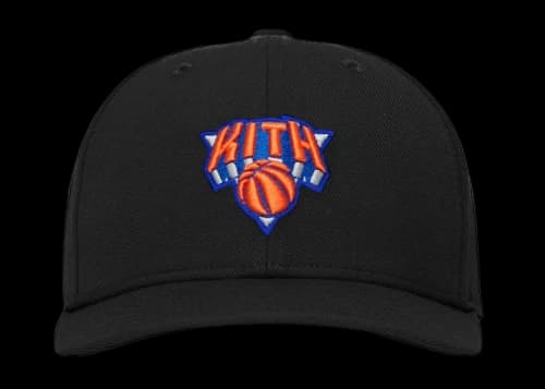 Kith & Nike for Knicks and New Era Low Crown Fitted Cap Black