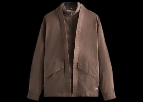 Kith Nylon Fulton Kimono Track Jacket Dusty Mauve