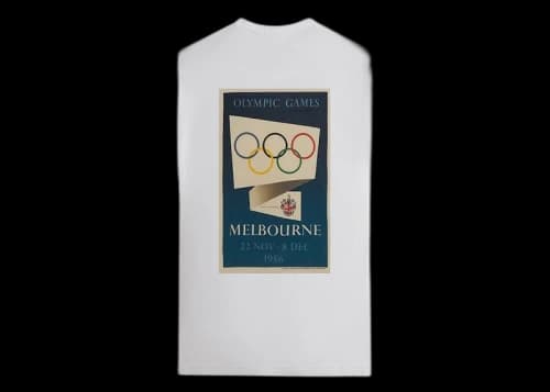 Kith Olympics Heritage Melbourne 1956 Vintage Tee White