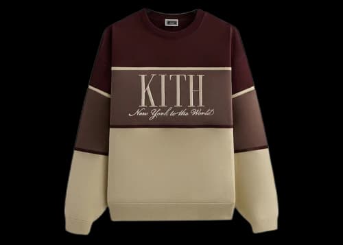 Kith Panelled Nelson Crewneck Rave