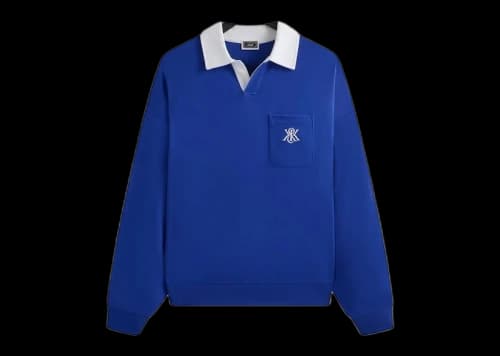 Kith Pegasus Crest Nelson Collared Pullover Cyclone