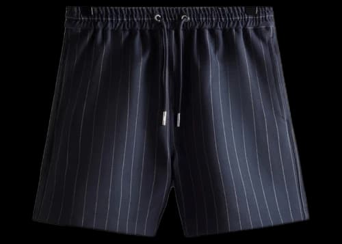 Kith Pinstripe Double Knit Fairfax Short Nocturnal