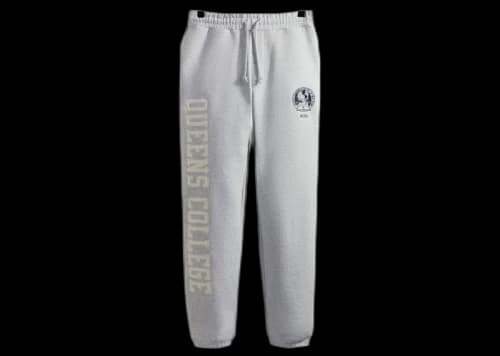 Kith Russell Athletic CUNY Queens College Sweatpants Light Heather Grey