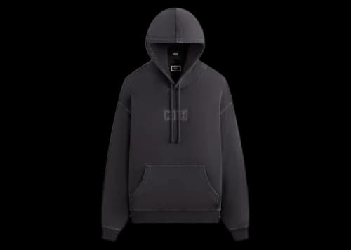 Kith Stitch Classic Logo Nelson Hoodie Black