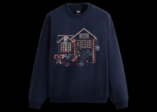 Kith Swarovski Nelson Crewneck Nocturnal