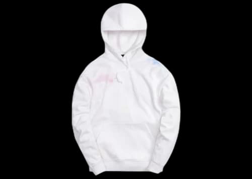 Kith Tie Dye Williams III Hoodie White/Red