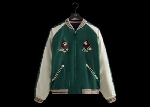 Kith Tokyo Exclusive Tailor Toyo Souvenir Reversible Jacket Green/Blue